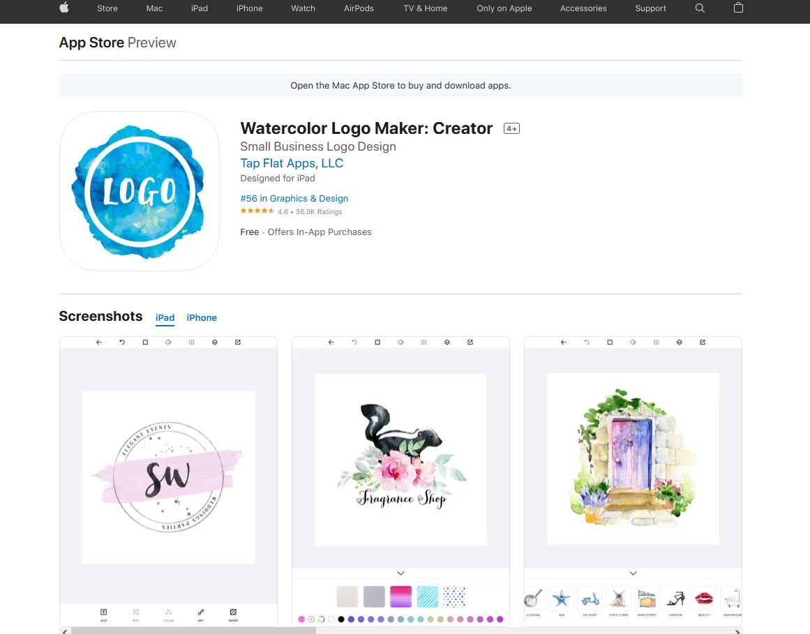 Watercolor Logo Maker