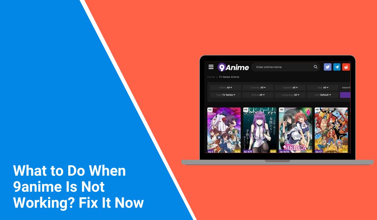 What to Do When 9anime Is Not Working? Fix It Now