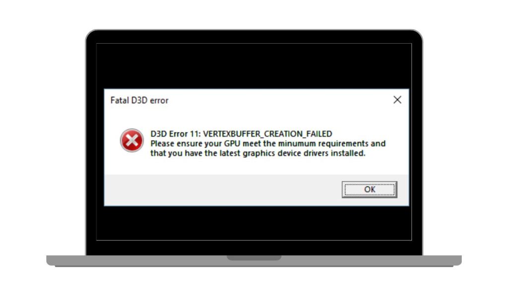 Fatal D3D Error Mean