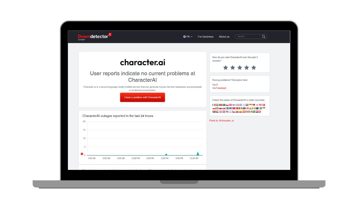 Is Character AI Down Right Now