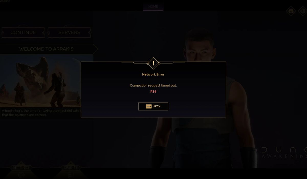 What Is the P34 Error in Dune Awakening