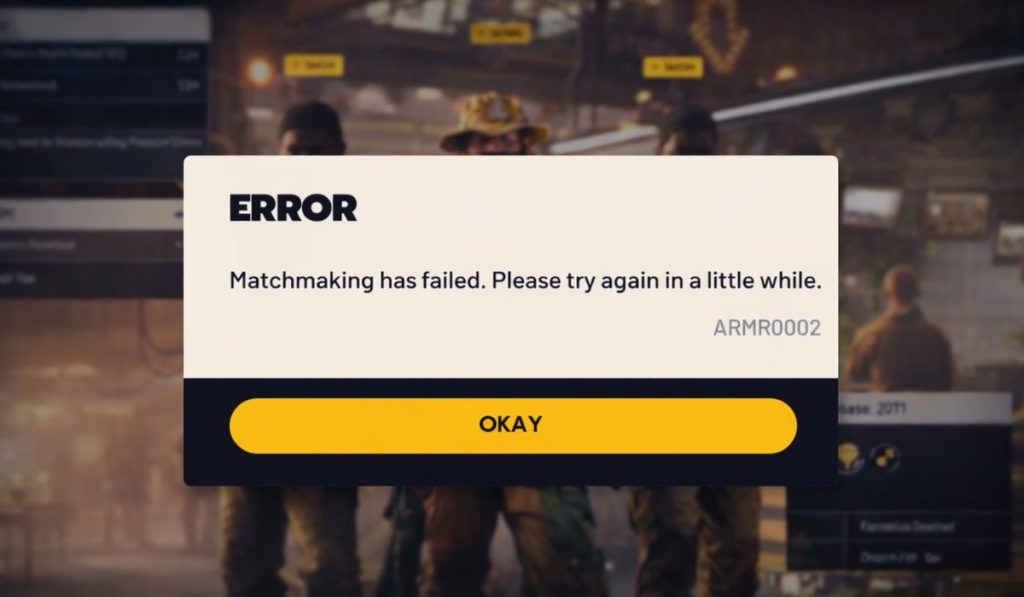 What Is ARC Raiders ARMR0002 Error